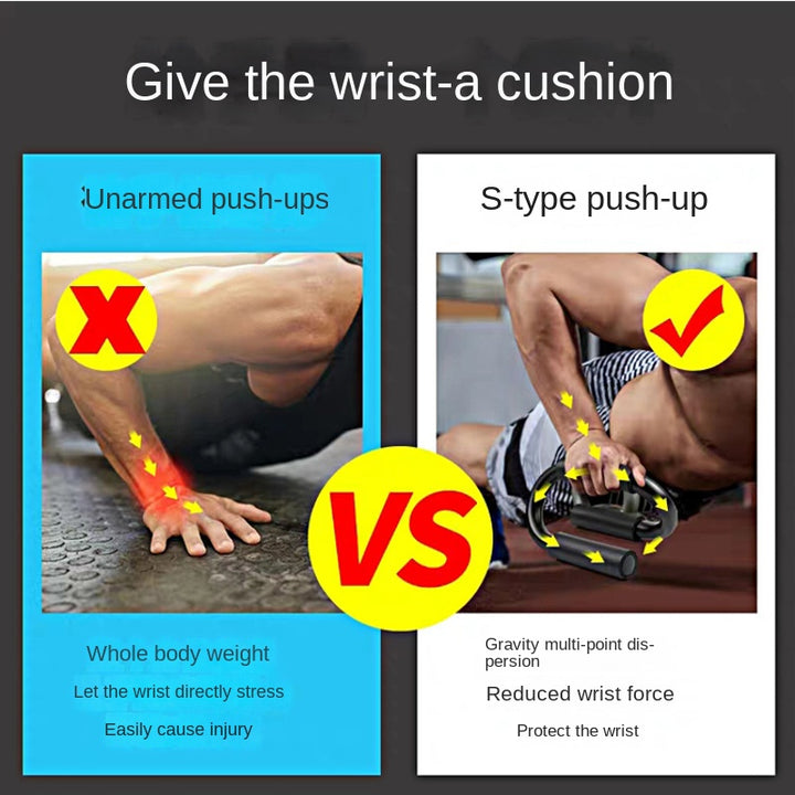Premium Push-up Support Handles for Strength Training – Portable Exercise Equipment for Home Fitness, Ideal for Floor Workouts, Push-up Training, and Muscle Building (1 Pair)