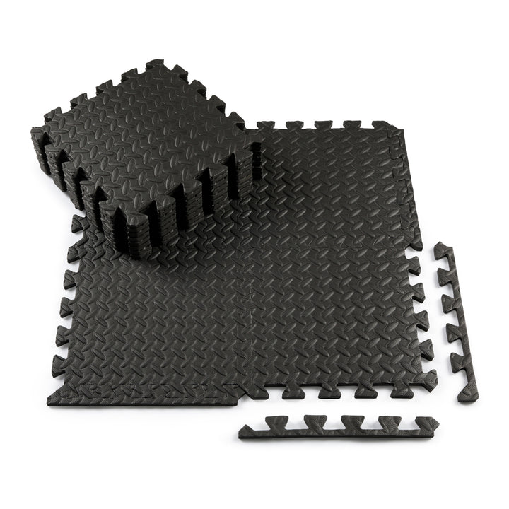 Premium Puzzle Fitness Mat – EVA Interlocking Foam Floor Tiles – Non-Slip, Durable, Waterproof – Protective Sports Flooring for Home Gym, Yoga, Kids Play Area – Easy Assembly & Customizable