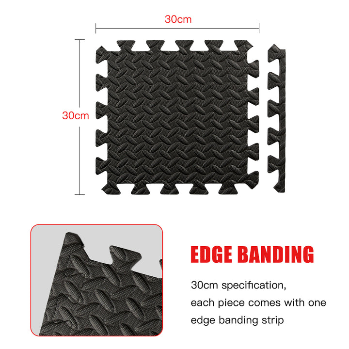 Premium Puzzle Fitness Mat – EVA Interlocking Foam Floor Tiles – Non-Slip, Durable, Waterproof – Protective Sports Flooring for Home Gym, Yoga, Kids Play Area – Easy Assembly & Customizable