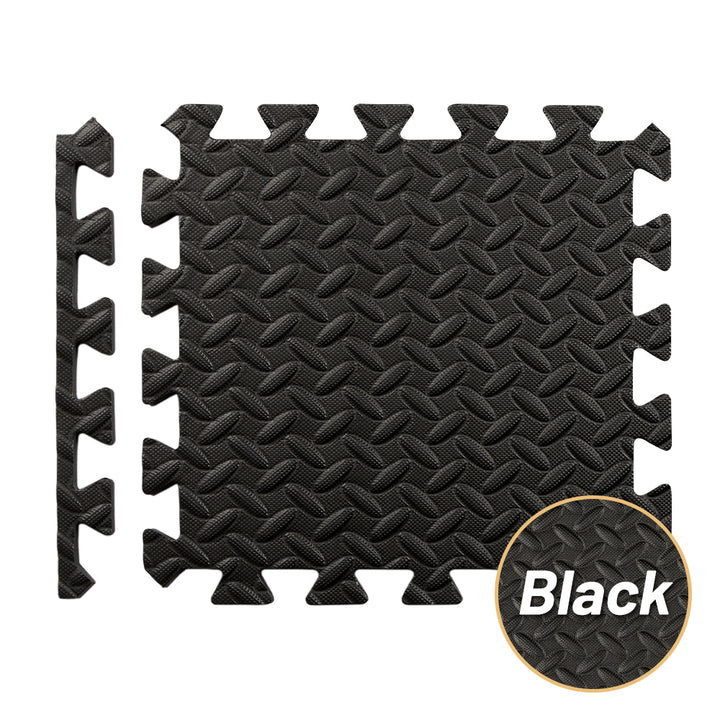 Premium Puzzle Fitness Mat – EVA Interlocking Foam Floor Tiles – Non-Slip, Durable, Waterproof – Protective Sports Flooring for Home Gym, Yoga, Kids Play Area – Easy Assembly & Customizable