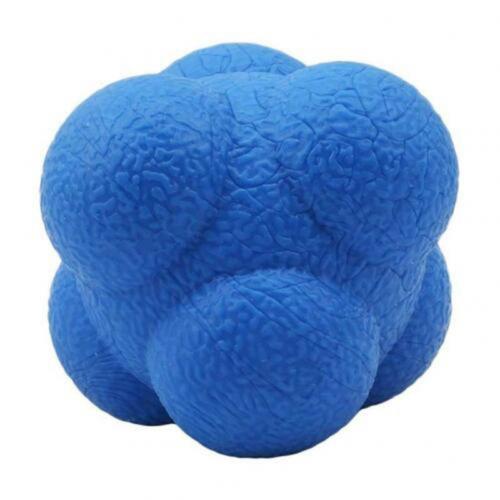 Premium Reaction Training Ball for Speed & Agility – Hexagonal Silicone Reflex Ball for Coordination & Sports Fitness Training – Solo & Partner Drills for Kids & Adults (5.5cm)
