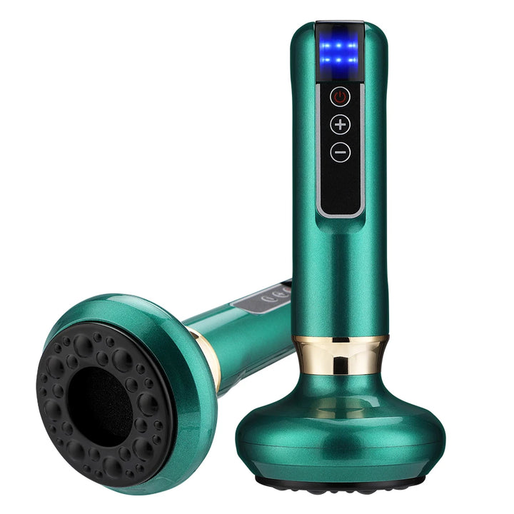 Premium Rechargeable Vacuum Massage Cup – Smart Suction Massage Device with Warm Compress Function, Portable Body Massage Tool