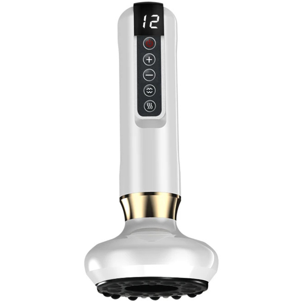 Premium Rechargeable Vacuum Massage Cup – Smart Suction Massage Device with Warm Compress Function, Portable Body Massage Tool