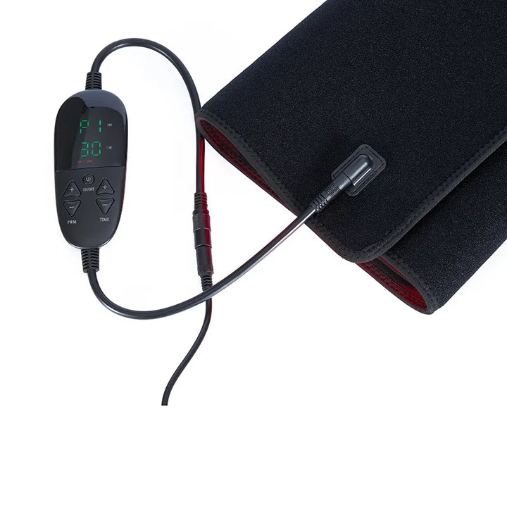 Premium Red Light Therapy Pad – 660nm and 850nm Infrared LED Lumbar Belt for Back Waist and Knee Support