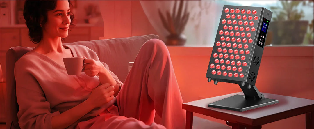 Premium Red Light Therapy Panel – 660nm and 850nm Infrared LED Beauty Lamp for Face and Body Home Use