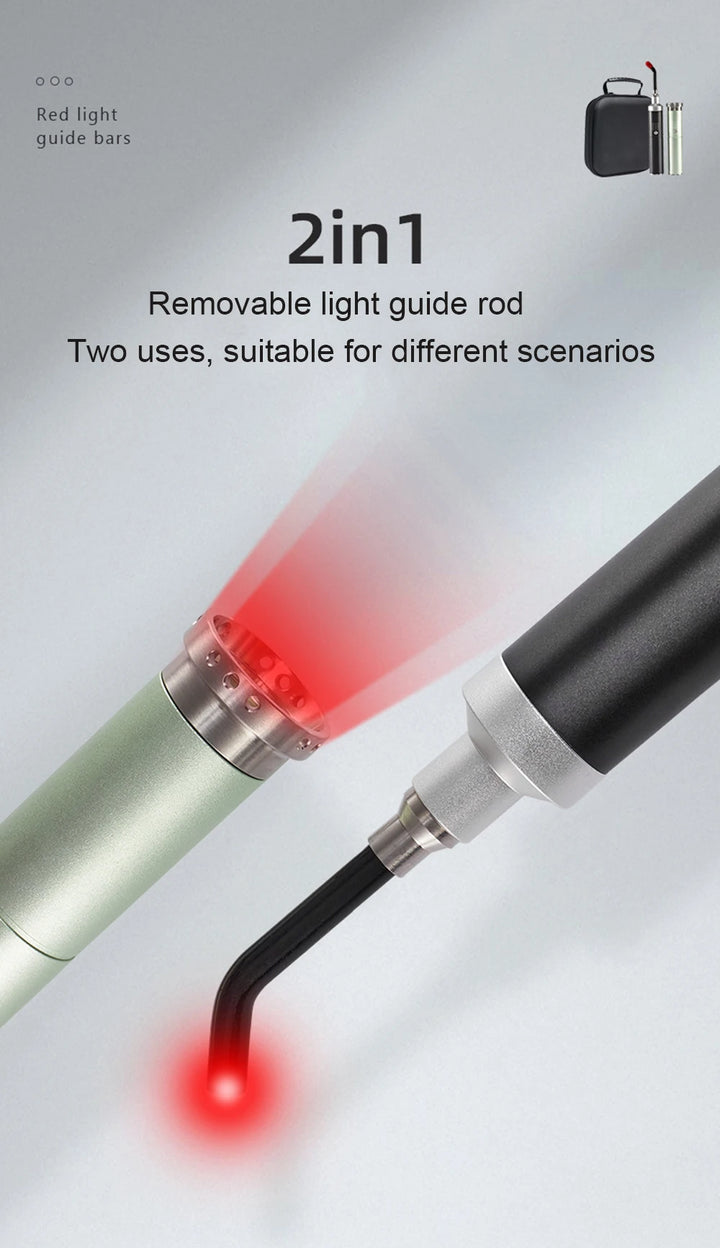 Premium Red and Infrared Light Therapy Wand – Multi Wavelength LED Device for Facial and Body Care