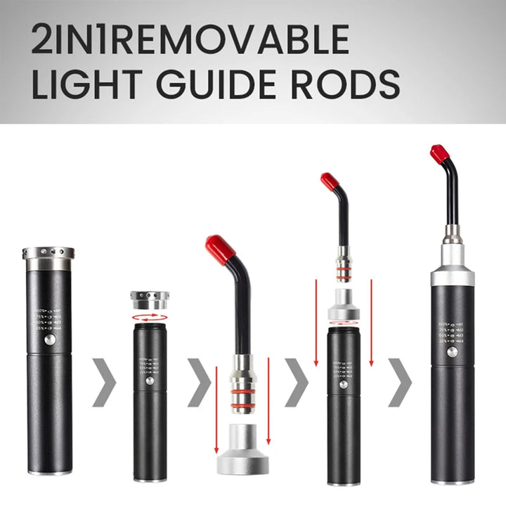 Premium Red and Infrared Light Therapy Wand – Multi Wavelength LED Device for Facial and Body Care