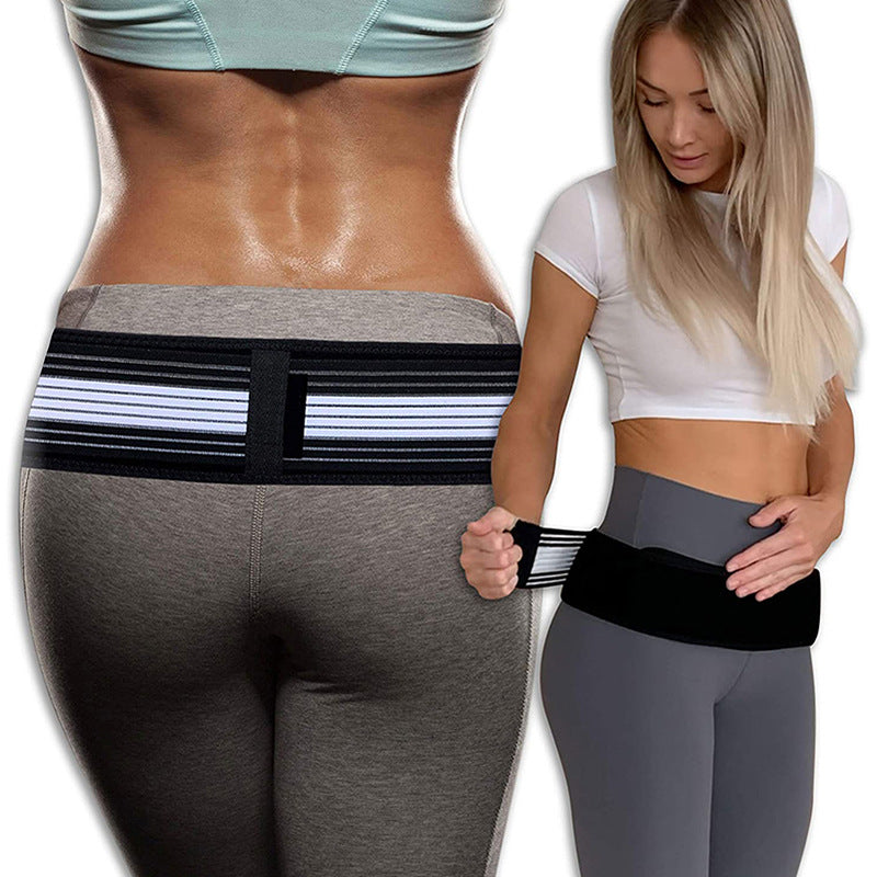 Premium Sacroiliac Hip Brace for Lower Back Pain Relief | Adjustable Si Belt for Sciatic Nerve, Pelvic, Lumbar, and Hip Support (76-114cm/30-45in)