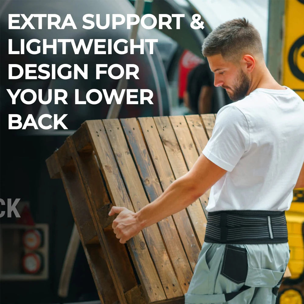 Premium Sacroiliac Hip Brace for Lower Back Pain Relief | Adjustable Si Belt for Sciatic Nerve, Pelvic, Lumbar, and Hip Support (76-114cm/30-45in)
