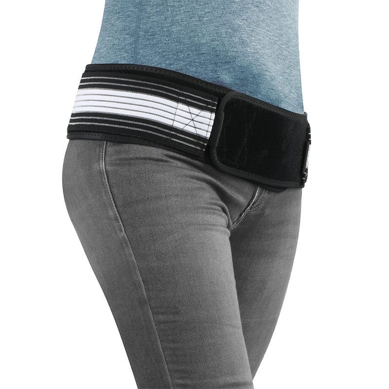 Premium Sacroiliac Hip Brace for Lower Back Pain Relief | Adjustable Si Belt for Sciatic Nerve, Pelvic, Lumbar, and Hip Support (76-114cm/30-45in)
