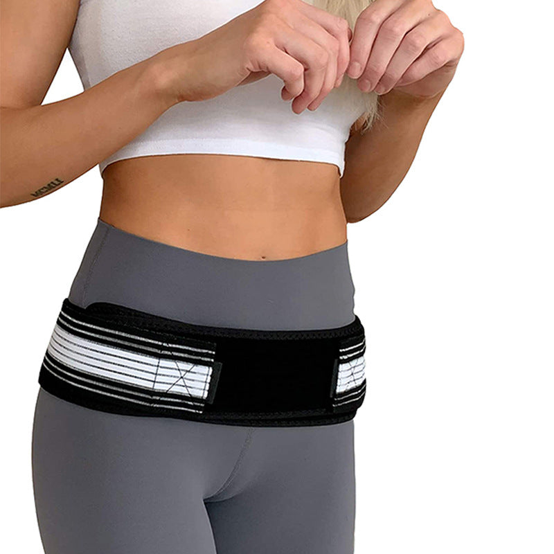 Premium Sacroiliac Hip Brace for Lower Back Pain Relief | Adjustable Si Belt for Sciatic Nerve, Pelvic, Lumbar, and Hip Support (76-114cm/30-45in)