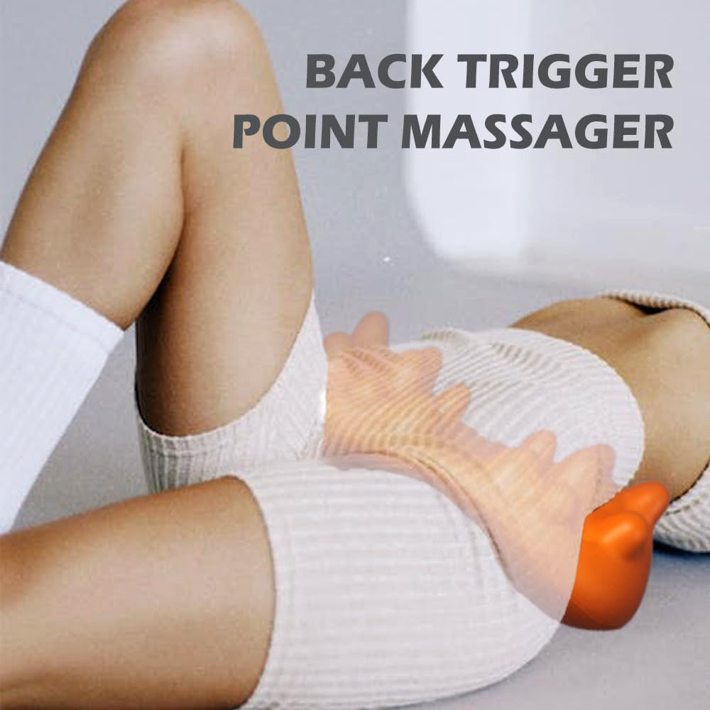 Premium Sciatica Massager for Deep Tissue and Myofascial Release – Hip and Lower Back Trigger Point Massage Tool for Butt, Glute, SI Joint, Pelvic, Psoas Pain Relief, Compact and Portable