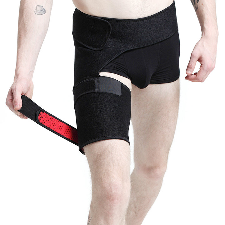 Premium Sciatica Nerve Pain Relief Compression Brace - Adjustable Groin & Thigh Support, Neoprene Warmth for Arthritis, Injury Recovery, Leg Protection