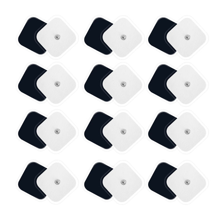 Premium Self-Adhesive Electrode Pads – Reusable Conductive Gel Pads for EMS & TENS Electric Massagers (3.5mm Connector)