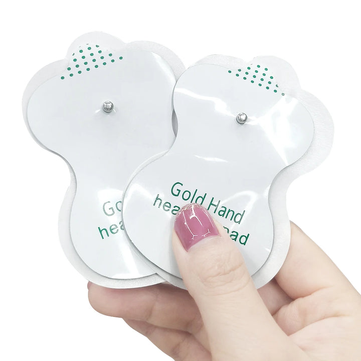 Premium Self-Adhesive Electrode Pads – Reusable Conductive Gel Pads for EMS & TENS Electric Massagers (3.5mm Connector)
