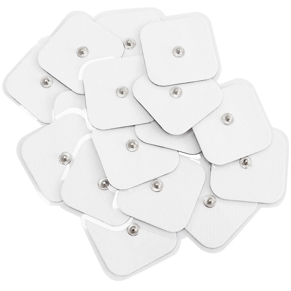 Premium Self-Adhesive Electrode Pads – Reusable Conductive Gel Pads for EMS & TENS Electric Massagers (3.5mm Connector)