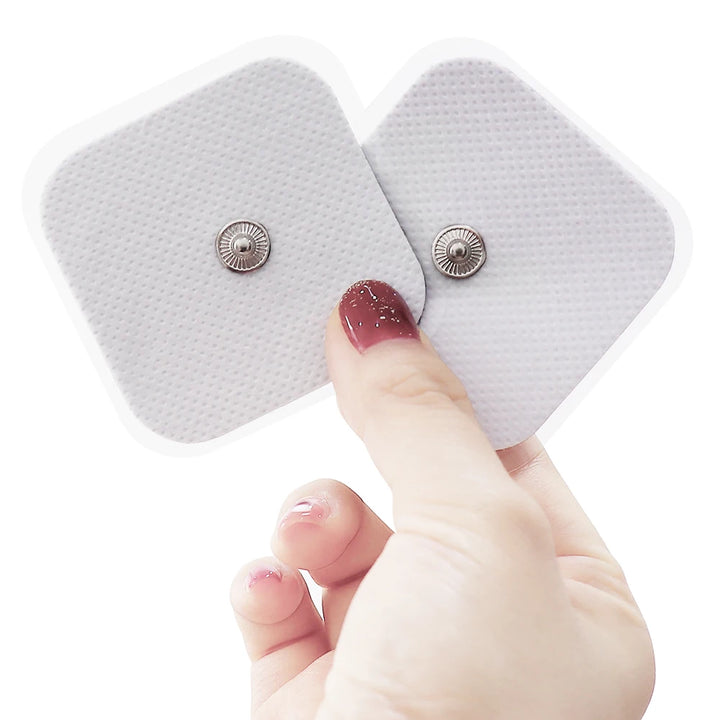 Premium Self-Adhesive Electrode Pads – Reusable Conductive Gel Pads for EMS & TENS Electric Massagers (3.5mm Connector)