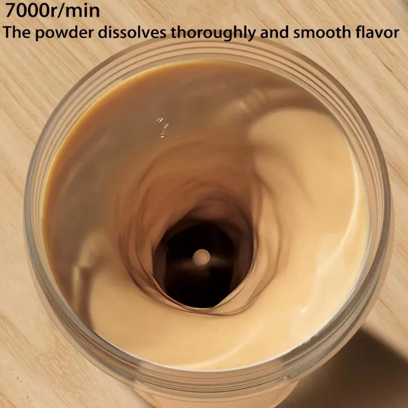 Premium Self-Stirring Shaker Cup – USB Rechargeable Automatic Mixing Cup for Protein Shakes, Drinks and Meal Prep