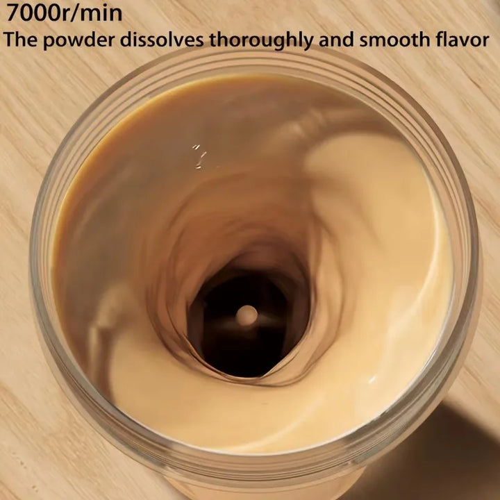 Premium Self-Stirring Shaker Cup – USB Rechargeable Automatic Mixing Cup for Protein Shakes, Drinks and Meal Prep