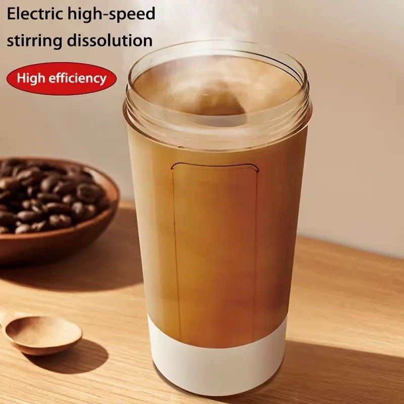 Premium Self-Stirring Shaker Cup – USB Rechargeable Automatic Mixing Cup for Protein Shakes, Drinks and Meal Prep