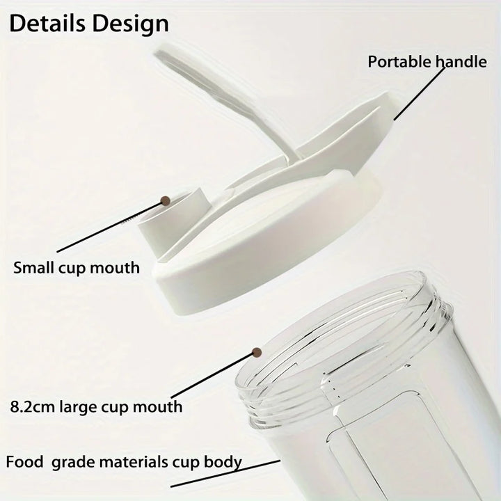 Premium Self-Stirring Shaker Cup – USB Rechargeable Automatic Mixing Cup for Protein Shakes, Drinks and Meal Prep