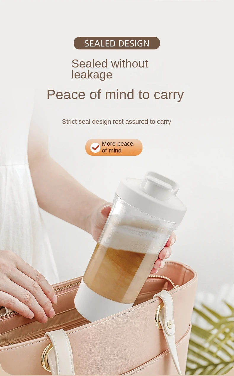 Premium Self-Stirring Shaker Cup – USB Rechargeable Automatic Mixing Cup for Protein Shakes, Drinks and Meal Prep