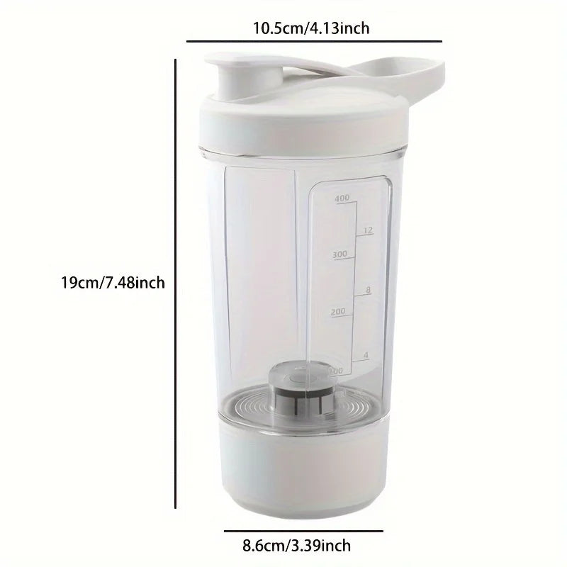 Premium Self-Stirring Shaker Cup – USB Rechargeable Automatic Mixing Cup for Protein Shakes, Drinks and Meal Prep