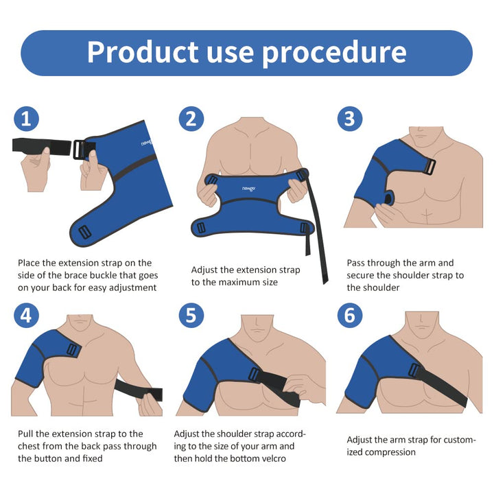 Premium Shoulder Ice Pack Wrap for Pain Relief – Hot Cold Compression Therapy for Bursitis, Tendonitis, Rotator Cuff Injuries, Adjustable Support for Swelling and Inflammation, Universal Fit for Men and Women