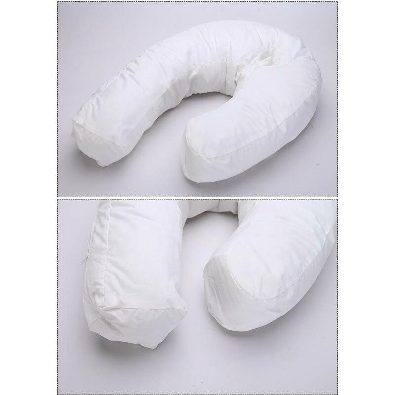 Premium Side Sleeping Pillow – Therapeutic Neck & Spine Support – Cotton Pregnancy Sleeper Pillow for Back & Neck Pain Relief – Unisex Comfort for Restful Sleep