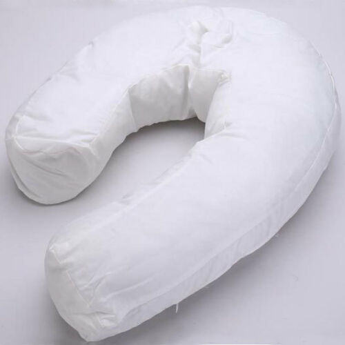 Premium Side Sleeping Pillow – Therapeutic Neck & Spine Support – Cotton Pregnancy Sleeper Pillow for Back & Neck Pain Relief – Unisex Comfort for Restful Sleep