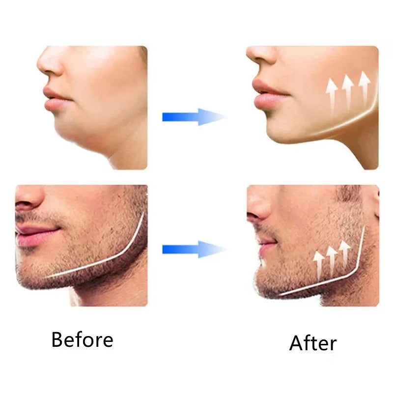 Premium Silicone Jawline Exerciser – Facial Toner & Neck Muscle Trainer – Chew Ball for Jaw, Chin, Cheek, & Tongue Exercise