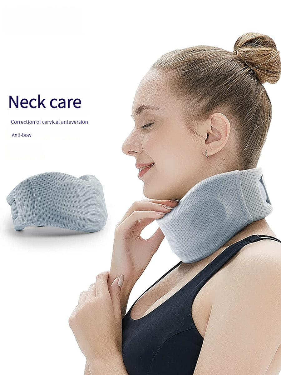 Premium Silicone Neck Brace for Cervical Pain Relief, Breathable & Waterproof Support Collar for Neck Injuries, Stiffness, and Rehabilitation – Adjustable Sizes S, M, L