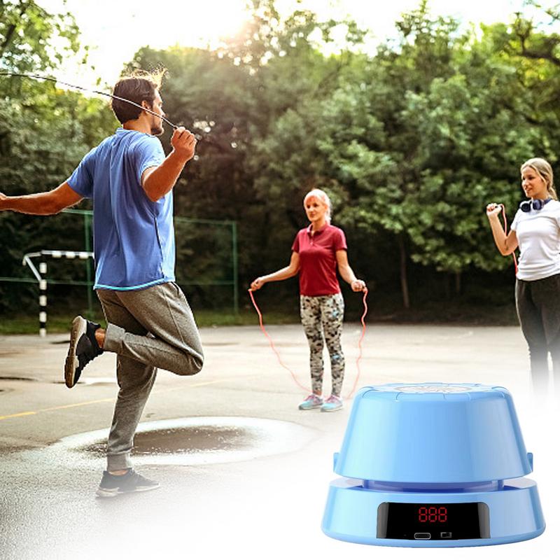 Premium Smart Automatic Electric Skipping Rope Machine with Digital Counter & Remote Control – Cardio Training Jump Rope for Kids & Adults, ABS & Aluminium Alloy Construction, Adjustable Speed, Multiple Colors