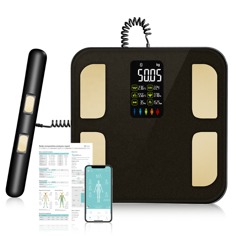 Premium Smart Body Composition Scale - Digital Bioimpedance Scale for Body Fat, Weight & Health Tracking, 2023 New, High Precision, Ideal for Home Use