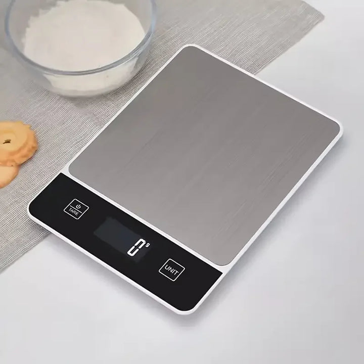 Premium Smart Digital Food Scale 10kg – Nutrition Calculator App, Rechargeable Kitchen Scale for Weight Loss, Baking, and Cooking, High Precision 1g, LED Display, Multi-Unit Mode, Type-C Charging, Tare Function