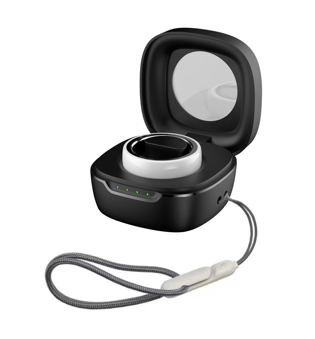 Premium Smart Fitness Ring with Charging Case - Heart Rate, Sleep & Health Monitoring, Blood Oxygen Detection, IPX8 Waterproof, Multi-Sport Modes, 7-Day Battery Life, and Remote Photography