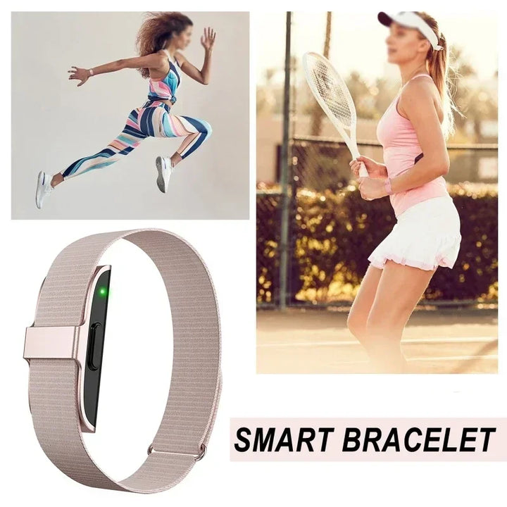Premium Smart Fitness Tracker Bracelet – Heart Rate, Blood Pressure Monitor, Pedometer for Men & Women, Sport and Health Monitor, Activity Tracker