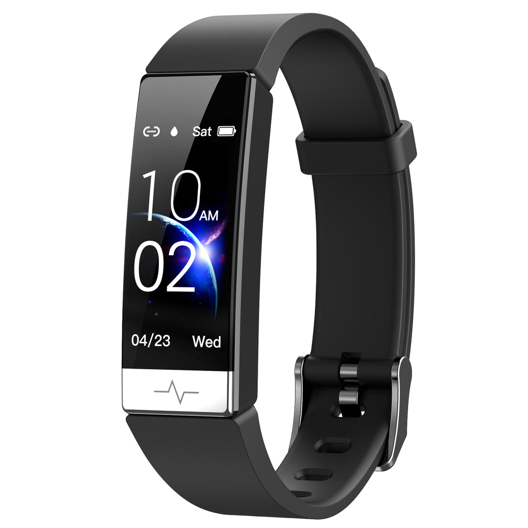 Premium Smart Fitness Tracker – ECG, HRV Analysis, Heart Rate Monitor, IP68 Waterproof Smartwatch for Android & iOS, Accurate Sleep & Fitness Tracking