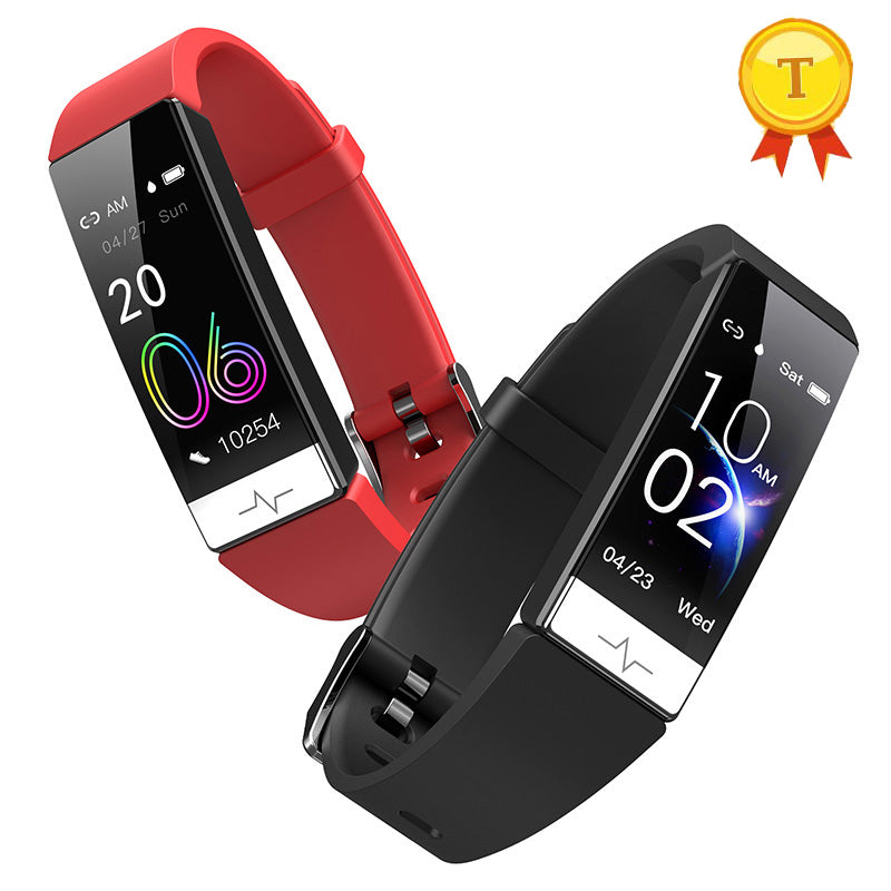Premium Smart Fitness Tracker – ECG, HRV Analysis, Heart Rate Monitor, IP68 Waterproof Smartwatch for Android & iOS, Accurate Sleep & Fitness Tracking