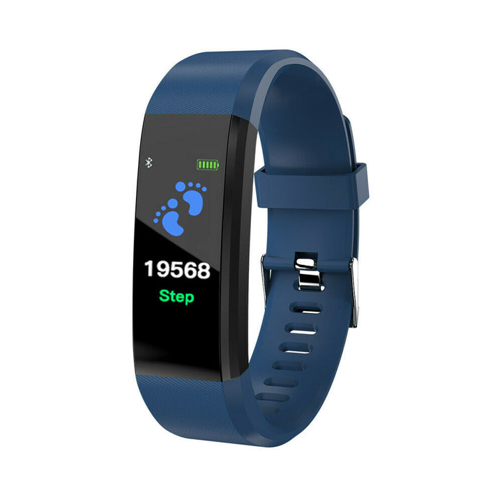 Premium Smart Fitness Tracker – Heart Rate, Blood Pressure Monitor, Activity Tracker, Bluetooth-Compatible, IPX7 Waterproof, Sleep Monitor, Call & SMS Alerts for Men & Women