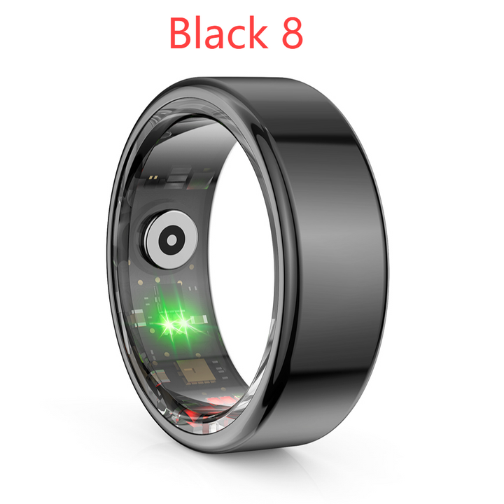 Premium Smart Ring for Health Monitoring – Military Grade Titanium, Waterproof IP68 & 3ATM, Multi-Sport Modes, Heart Rate & Blood Oxygen Tracking