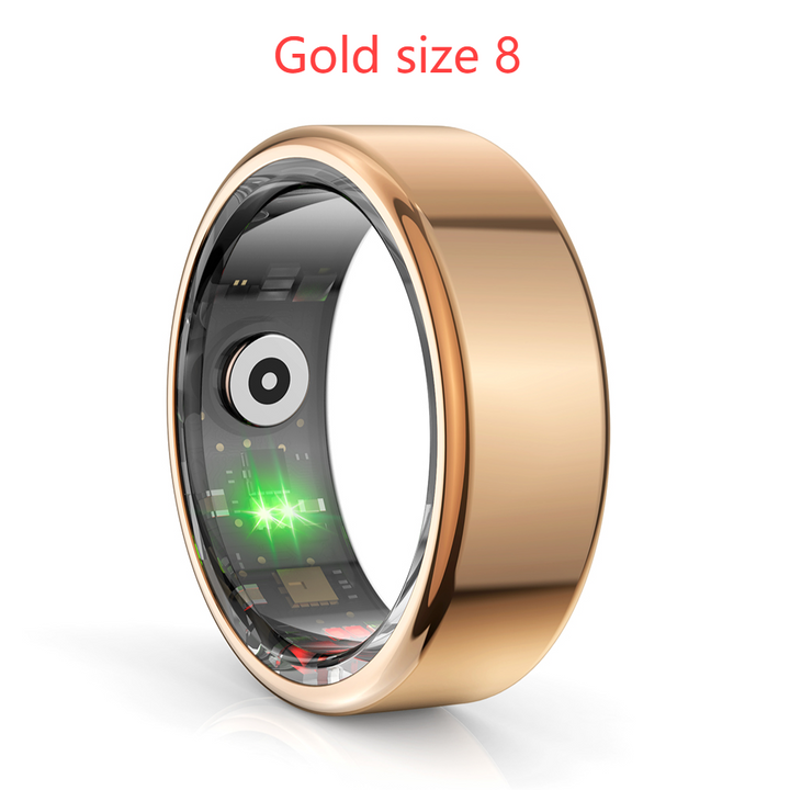 Premium Smart Ring for Health Monitoring – Military Grade Titanium, Waterproof IP68 & 3ATM, Multi-Sport Modes, Heart Rate & Blood Oxygen Tracking