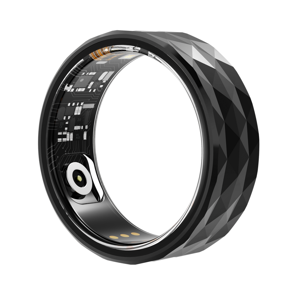 Premium Smart Ring for Health & Sleep Monitoring – 5ATM Waterproof, Heart Rate & Blood Oxygen Tracking, Multi-Sport Modes, Step & Calorie Counting, IP68 Rating, Magnetic Charging, 7-Day Battery Life, Aluminum Alloy Design