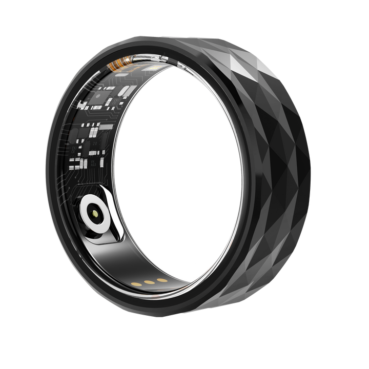 Premium Smart Ring for Health & Sleep Monitoring – 5ATM Waterproof, Heart Rate & Blood Oxygen Tracking, Multi-Sport Modes, Step & Calorie Counting, IP68 Rating, Magnetic Charging, 7-Day Battery Life, Aluminum Alloy Design