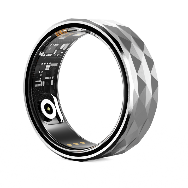 Premium Smart Ring for Health & Sleep Monitoring – 5ATM Waterproof, Heart Rate & Blood Oxygen Tracking, Multi-Sport Modes, Step & Calorie Counting, IP68 Rating, Magnetic Charging, 7-Day Battery Life, Aluminum Alloy Design
