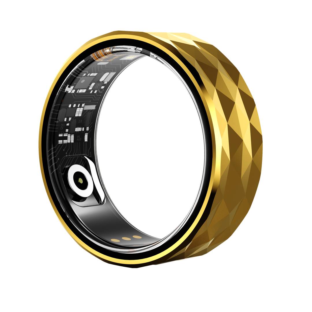 Premium Smart Ring for Health & Sleep Monitoring – 5ATM Waterproof, Heart Rate & Blood Oxygen Tracking, Multi-Sport Modes, Step & Calorie Counting, IP68 Rating, Magnetic Charging, 7-Day Battery Life, Aluminum Alloy Design