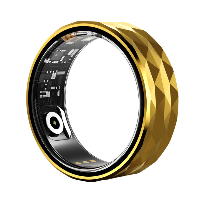 Premium Smart Ring for Health & Sleep Monitoring – 5ATM Waterproof, Heart Rate & Blood Oxygen Tracking, Multi-Sport Modes, Step & Calorie Counting, IP68 Rating, Magnetic Charging, 7-Day Battery Life, Aluminum Alloy Design