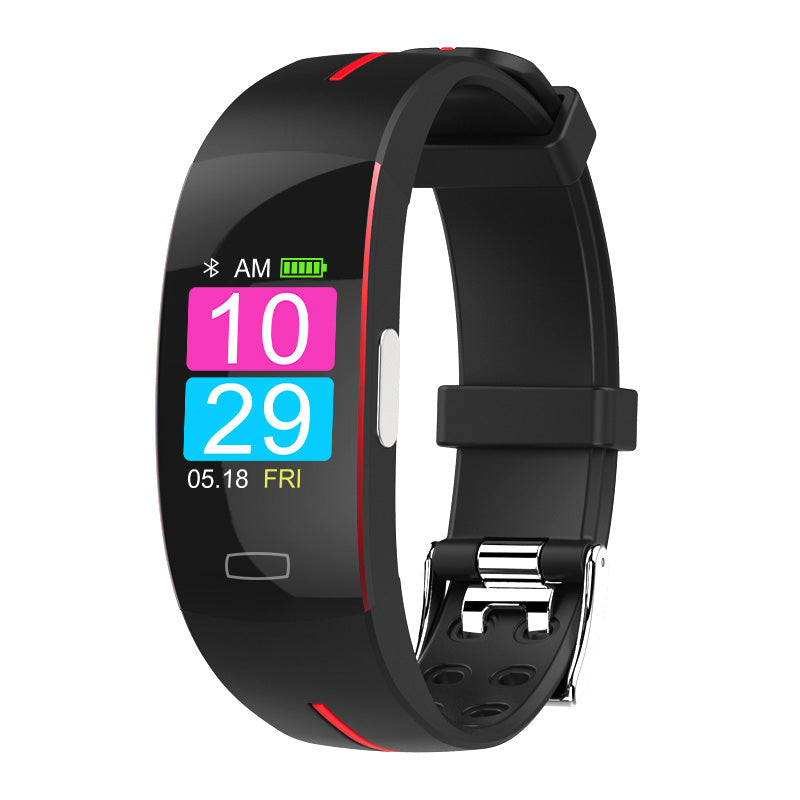 Premium Smart Wristband – Body Temperature Monitoring, ECG+PPG, Heart Rate, Blood Pressure, Color OLED Display, IP67 Waterproof, Sleep & Activity Tracker for Men & Women