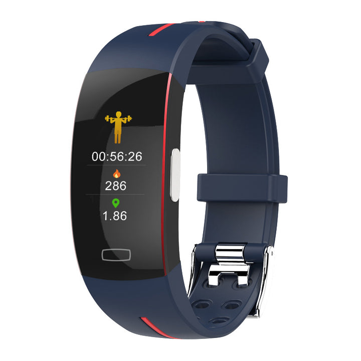 Premium Smart Wristband – Body Temperature Monitoring, ECG+PPG, Heart Rate, Blood Pressure, Color OLED Display, IP67 Waterproof, Sleep & Activity Tracker for Men & Women