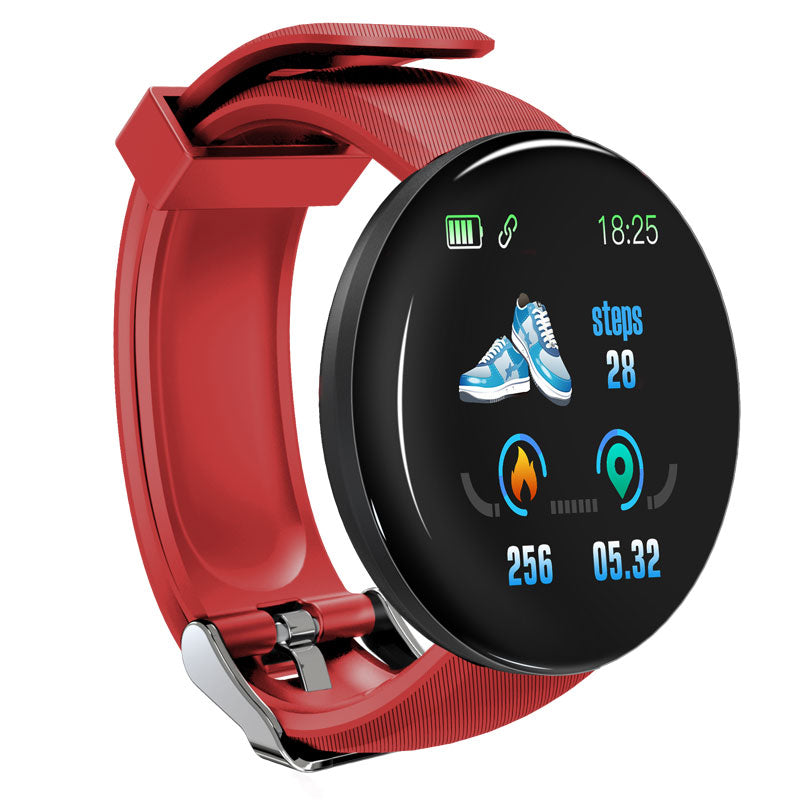 Premium Smartwatch for Men & Women – Fitness Tracker, Blood Pressure Monitor, Heart Rate, Waterproof, Sleep & Activity Tracker, 1.3” Touch Screen, Call & Social Media Alerts, 90mAh Battery, Compatible with iOS & Android
